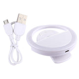 Adjustable Clip Beauty Light for Smartphones - Usb Cable - White - 45-Degree Angle