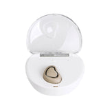 Mini Wireless Bluetooth Earphones with Charging Box - X7 4.1 - White - Front View