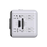 Wireless Mini Surveillance Camera With Night Vision & Motion Detection - 1080P Hd - Top-Down View