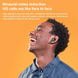 Wireless Touch Control Bluetooth 5.0 Sports Earphones - Ete-51 Tws - White - Low Angle