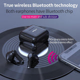 Wireless Bluetooth 5.0 Earbuds with Charging Case - T3 Tws - White - Extra Image