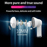 Wireless Bluetooth 5.0 Earbuds with Charging Case - T3 Tws - White - Extra Image