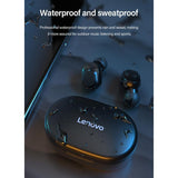 Wireless Bluetooth Earphone with Noise Reduction & Charging Box - Led Display - Top-Down View