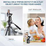 360 Degree Intelligent Tracking Tripod Head - White - Top-Down View
