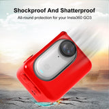 Silicone Charging Case for Insta360 Go 3 Camera - White - Extra Image
