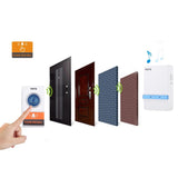 Home Music Remote Control Wireless Doorbell With 38 Polyphony Sounds White - Extra Image