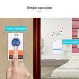 Home Music Remote Control Wireless Doorbell With 38 Polyphony Sounds White - Extra Image