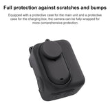 Insta360 Go 3 Silicone Case with Lens Cap and Strap - White - Top-Down View