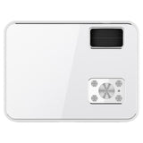 720P Hd Smart Projector - Hdmi X 2 Usb X 2 Vga Av - 1280X720 Resolution - White - Rear View