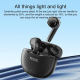 Wireless Bluetooth 5.0 Earbuds - Tws - White - Side View
