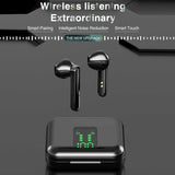 Wireless Bluetooth Earphones with Charging Box & Led Display - Extra Image