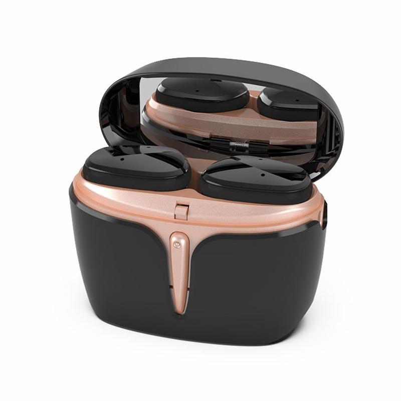 Waterproof True Wireless Bluetooth Earphones - Sports 5.0 - White