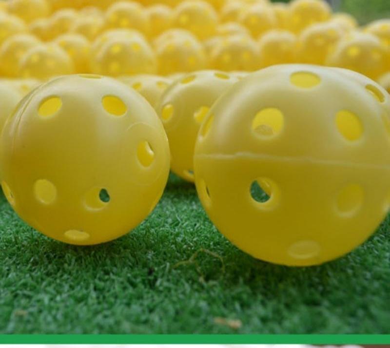 10-piece Indoor Golf Exercise Hollow Balls - Available - White