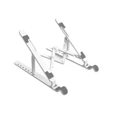 Portable Laptop Stand - Foldable - White - Front View