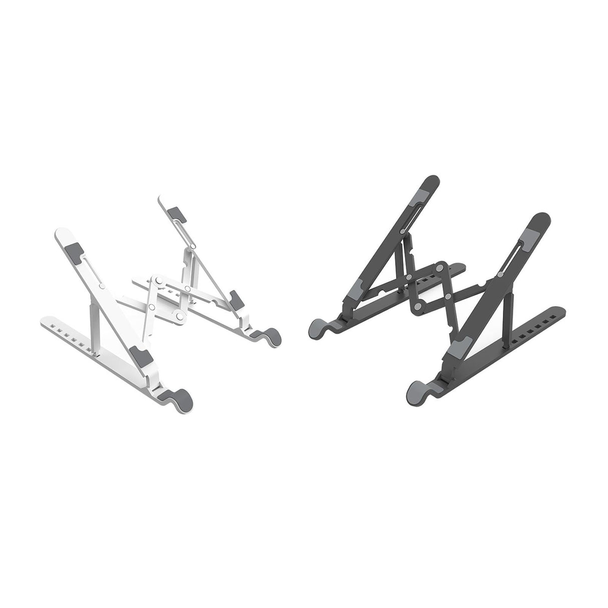 Portable Laptop Stand - Foldable - White