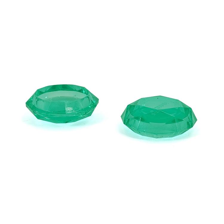 2 Pcs Diamond Texture Games Grip Caps for Ps5 - Clear White