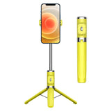 Wireless Selfie Stick with Remote Tripod - Compact Design - Yellow - Extra Image