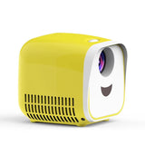 Portable Mini Led Projector With Speaker For Children'S Home Use - Yellow - Extra Image