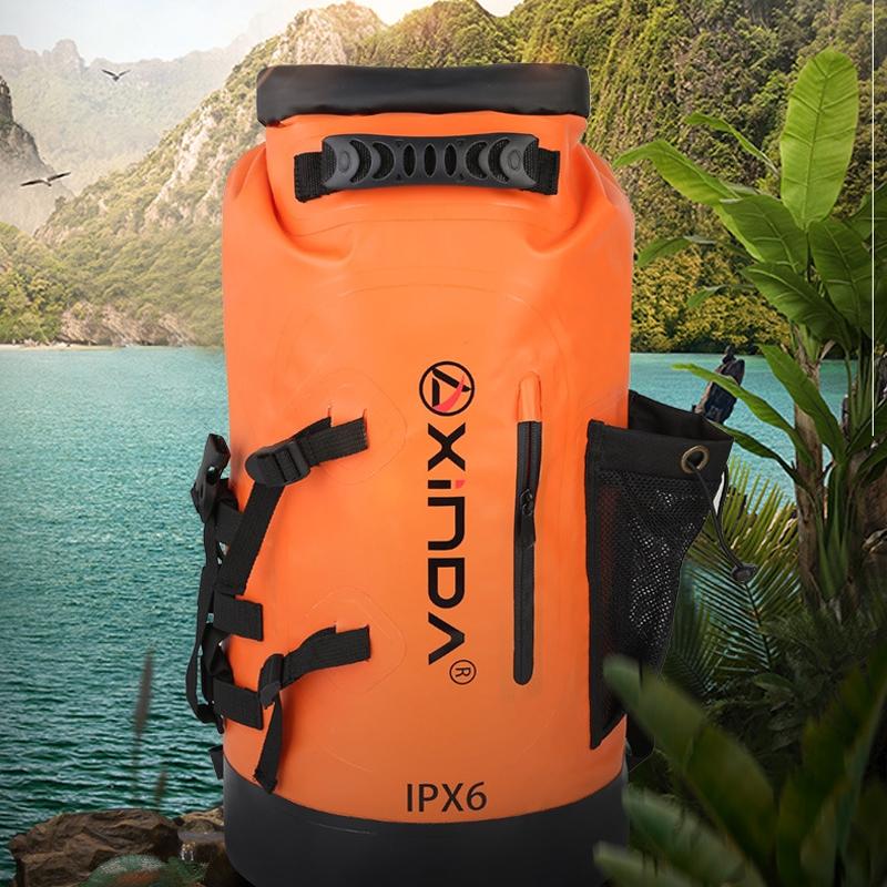 Waterproof Upstream Storage Shoulder Bag L For Mountaineering - Yellow