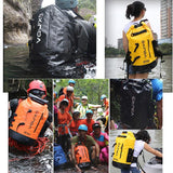 Waterproof Upstream Storage Shoulder Bag L For Mountaineering - Yellow - Extra Image