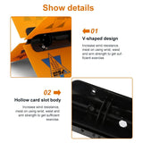 Improve Golf Swing with Wind Resistance Trainer - Yellow - Top-Down View