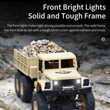 2.4ghz 4ch Rc Dongfeng 8 Six-wheeled Armor Truck Toy - Yellow - Extra Image