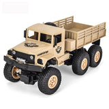 2.4ghz 4ch Rc Dongfeng 8 Six-wheeled Armor Truck Toy - Yellow - Extra Image