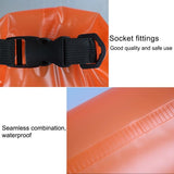 Waterproof Single Shoulder Dry Bag Outdoor Pvc Barrel Dry Sack Capacity Under 50L - Yellow