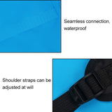 25L Outdoor Waterproof Dual Shoulder Strap Dry Bag Pvc Barrel Design - Yellow - Extra Image