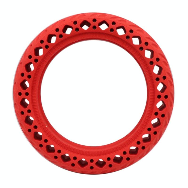 8.5 Electric Scooter Tire for Xiaomi Mijia M365 - Shock-absorbing Honeycomb Design - Yellow