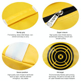 Versatile Golf Impact Trainer - Waterproof 26x44cm - Yellow - 45-Degree Angle