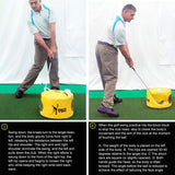 Versatile Golf Impact Trainer - Waterproof 26x44cm - Yellow - Extra Image
