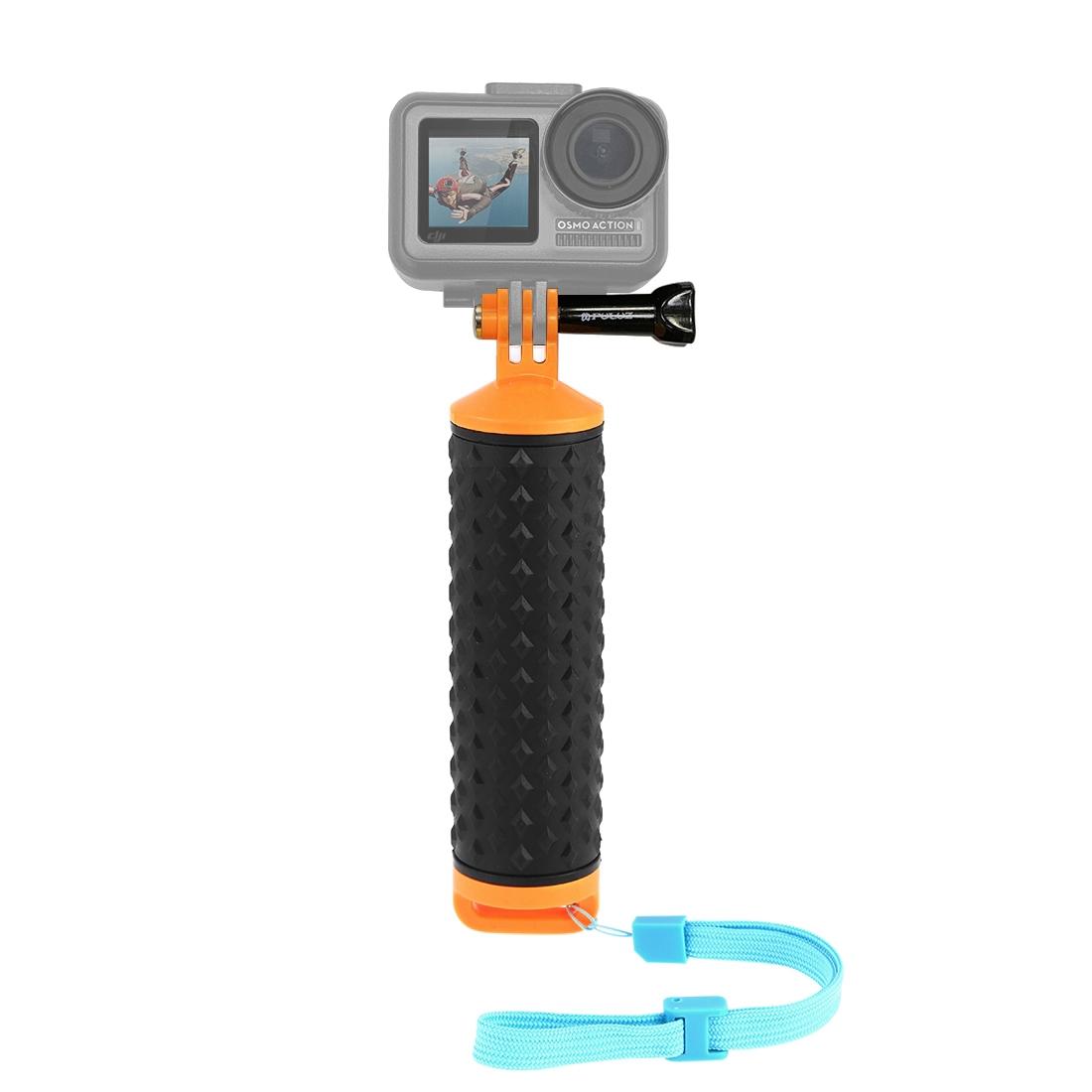 Buoyant Floating Handle Grip for Gopro and Action Cameras with Strap