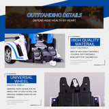 Remote-controlled Deformable Toy Car - 4 Channels - Yellow - Extra Image