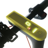 Waterproof Silicone Case for Xiaomi Mijia M365 / M365 Pro Electric Scooter Circuit Board - Yellow - Close-Up Angle