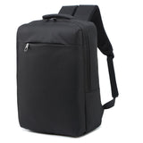 Breathable Casual Backpack for Notebooks and Tablets - Large Capacity - Brown - Low Angle