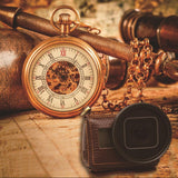 Genuine Leather Protective Case for Gopro Hero4 with Litchi Texture and Sling - Top-Down View