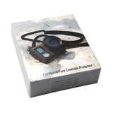 Genuine Leather Protective Case for Gopro Hero4 with Litchi Texture and Sling