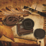 Genuine Leather Protective Case for Gopro Hero4 with Litchi Texture and Sling