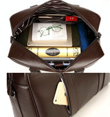 Large Leather Gym & Travel Bag - Spacious & Stylish
