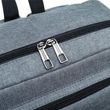 Stylish Notebook Tablet Backpack - Spacious & Casual - Brown