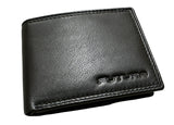 Futura Men's Black RFID Leather Wallet with Gift Packaging