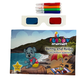 Benny & Koby's 3D Colouring Adventure – Discover the Wonders of Western Australia! - Front View