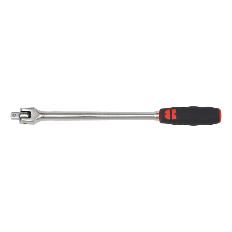 Wurth Breaker Bar 1/2in Drive 365mm Joint Socket Wrench Chrome Plated 180° Rotating Head