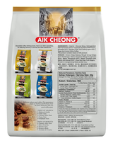 Aik Cheong White Instant Coffee 40g Sachets (Pack of 15) - Less Sugar (600g Total) - Top-Down View