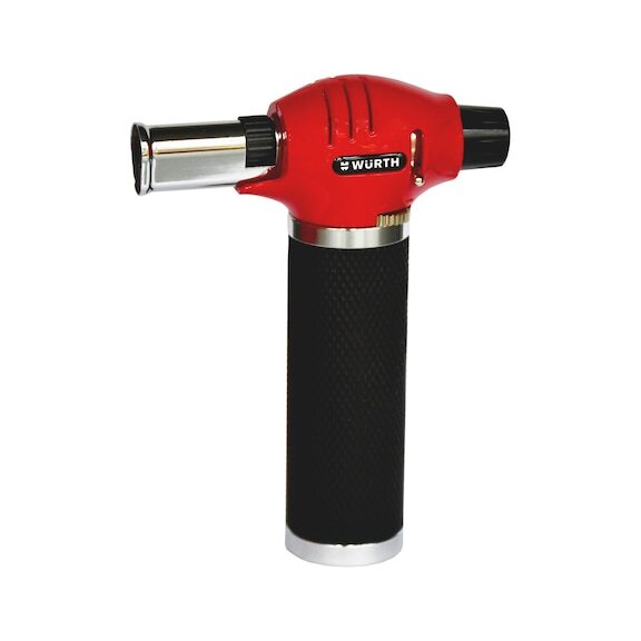 Wurth Outdoors Self-Igniting Workshop Torch with Adjustable Flame Control - No Butane Required