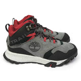 Timberland Men's Garrison Trail High-Top Waterproof Hiking Boots - Dark Grey - Size US 8 - Front View