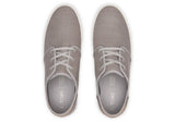 TOMS Men's Grey Low Profile Canvas Sneakers - Size US 12 - Rear View