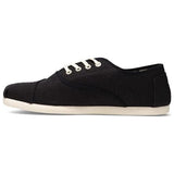 TOMS Heritage Men's Black Canvas Low-Top Sneakers - Size US 11