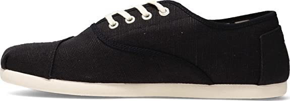 TOMS Heritage Men's Black Canvas Low-Top Sneakers - Size 12